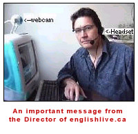 Important Message from the Director of englishlive.ca